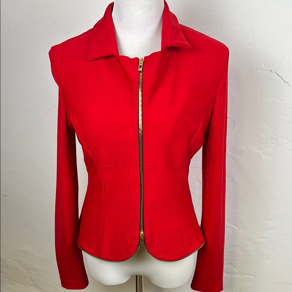 Red Joseph Ribkoff Jacket